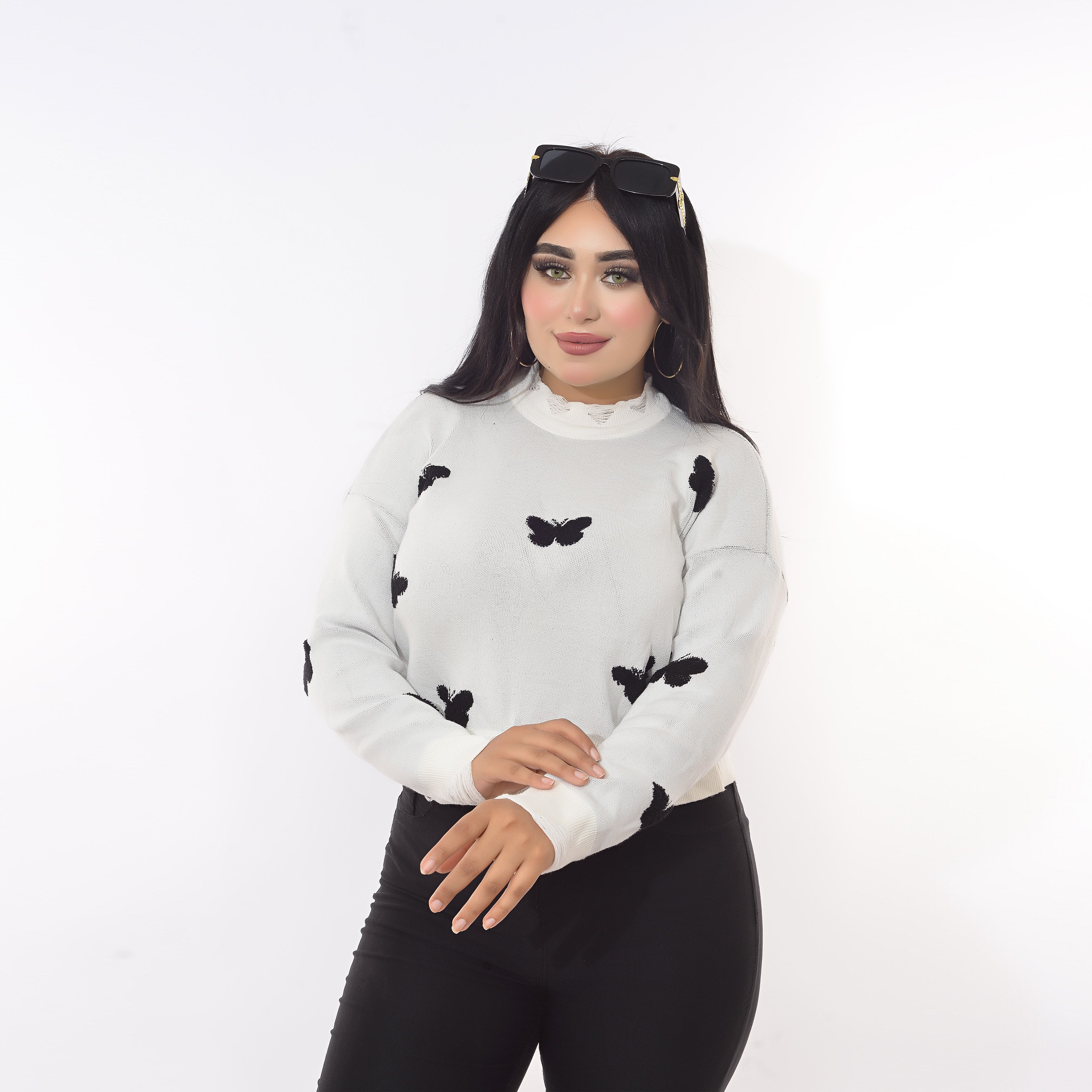 Butterfly Knit Sweater
