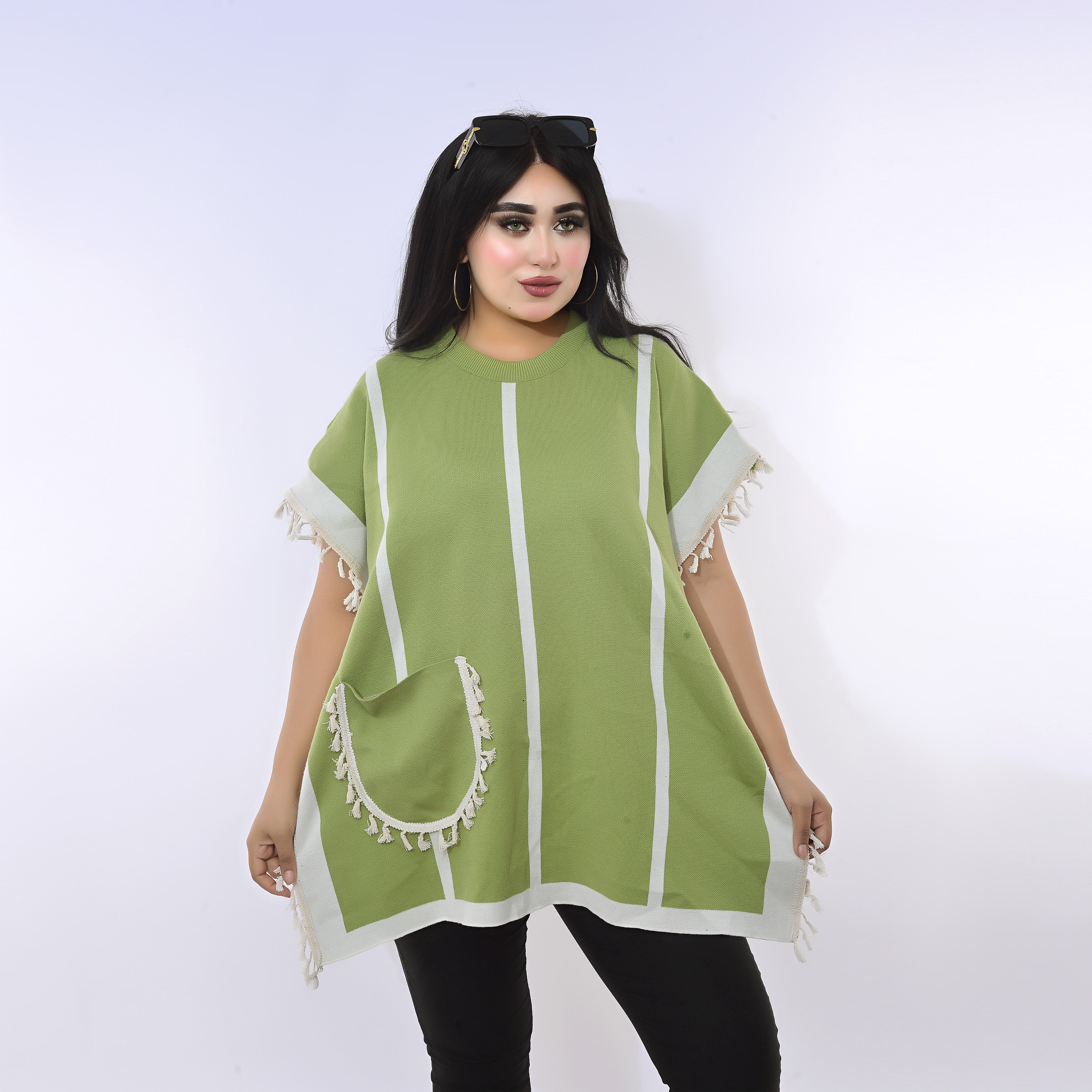 Women’s Knit Poncho