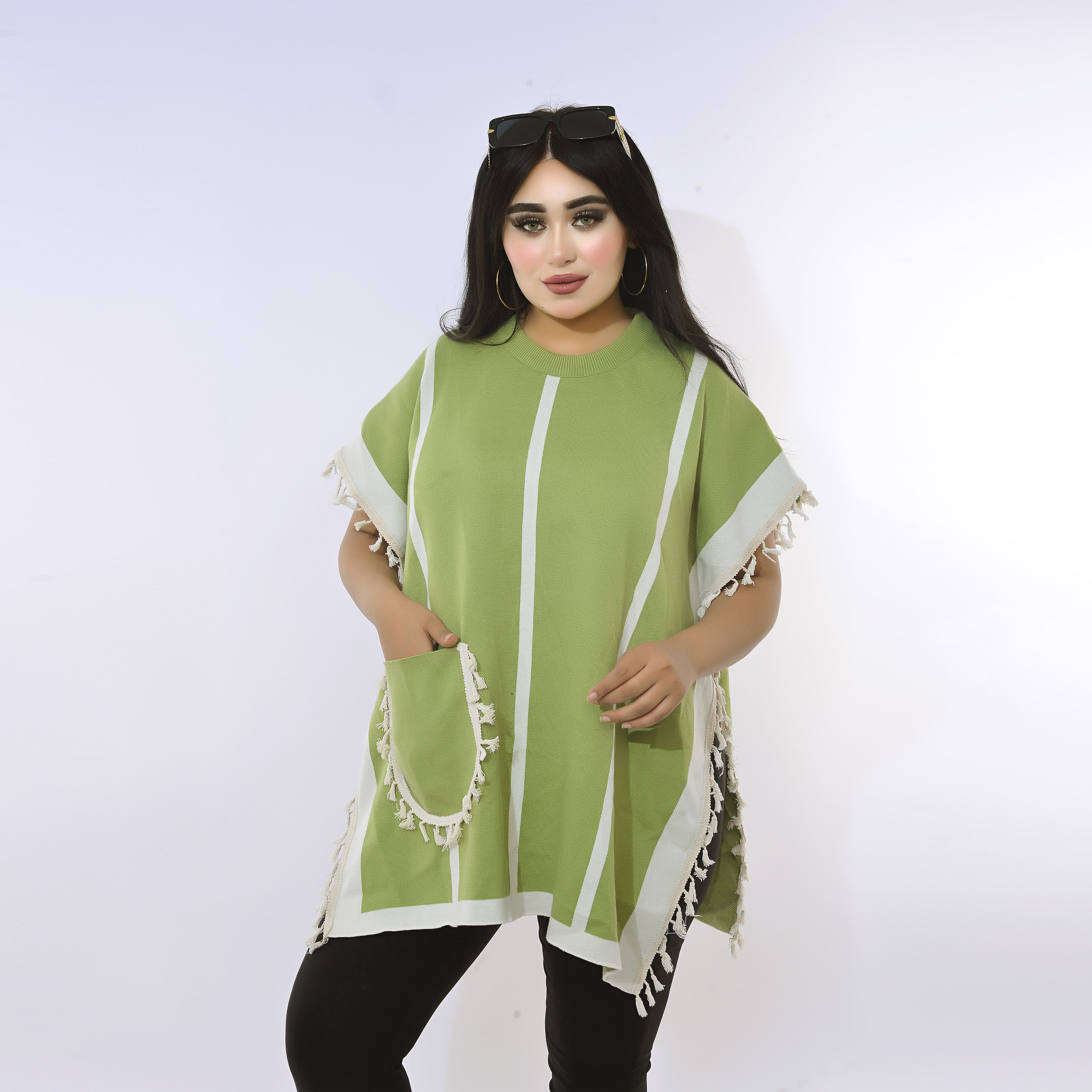 Women’s Knit Poncho