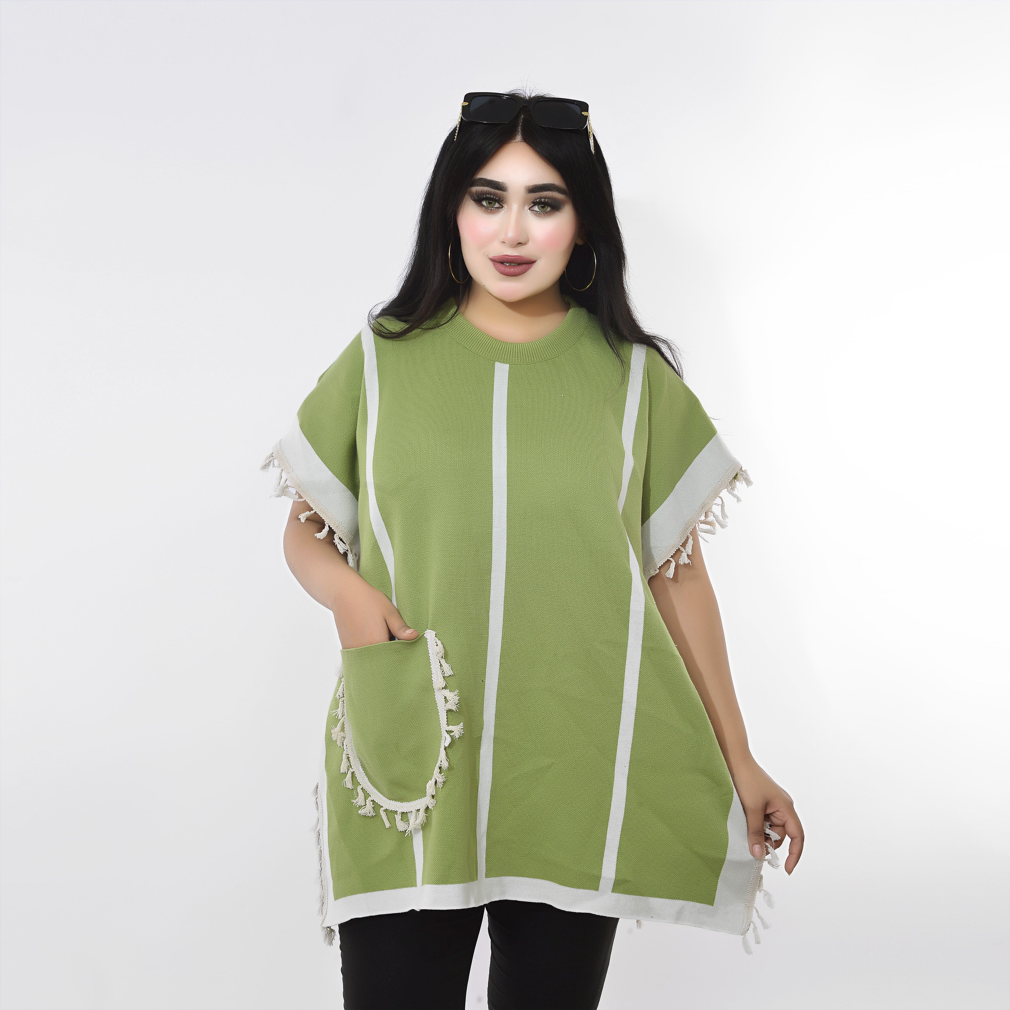 Women’s Knit Poncho