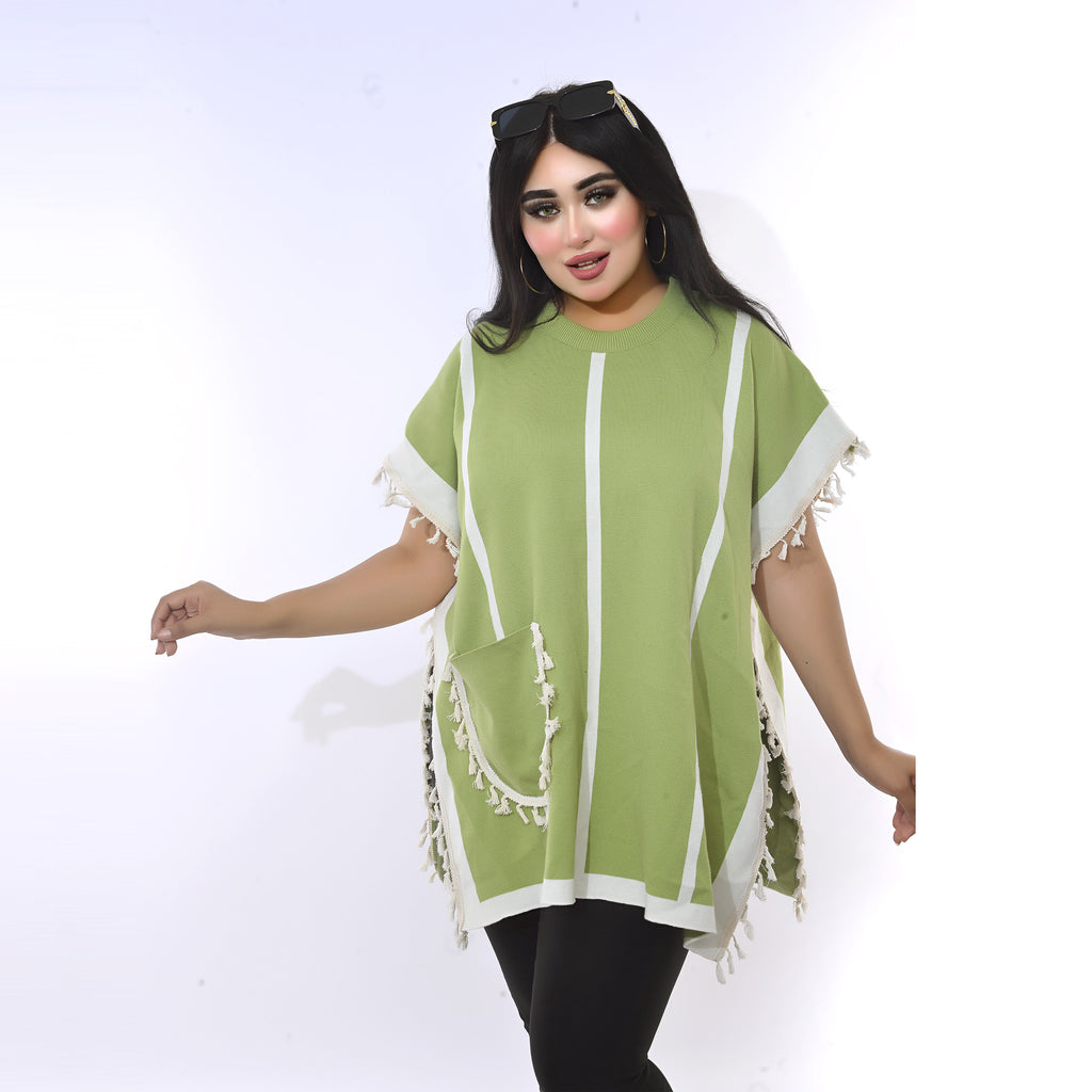 Women’s Knit Poncho