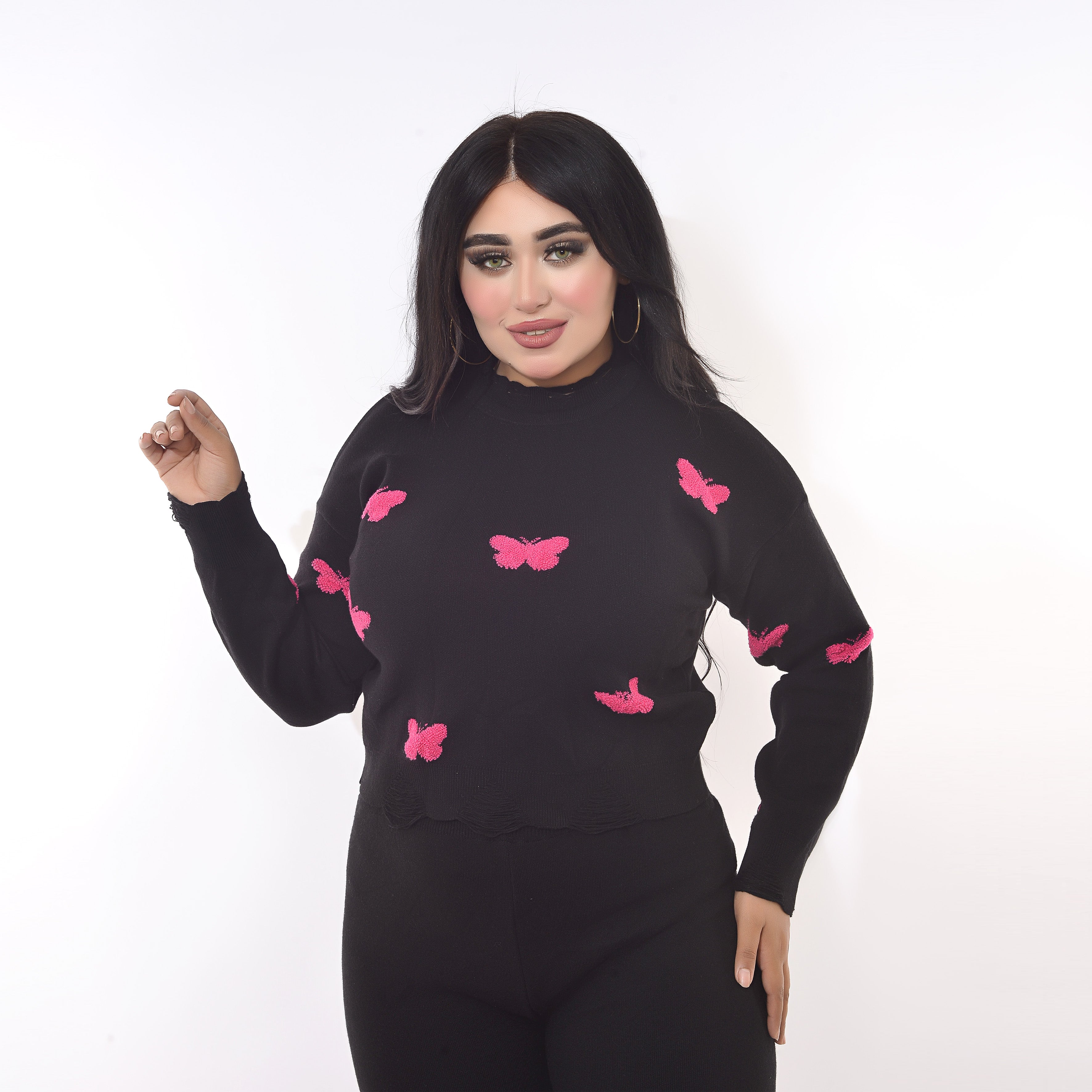 Butterfly Knit Sweater