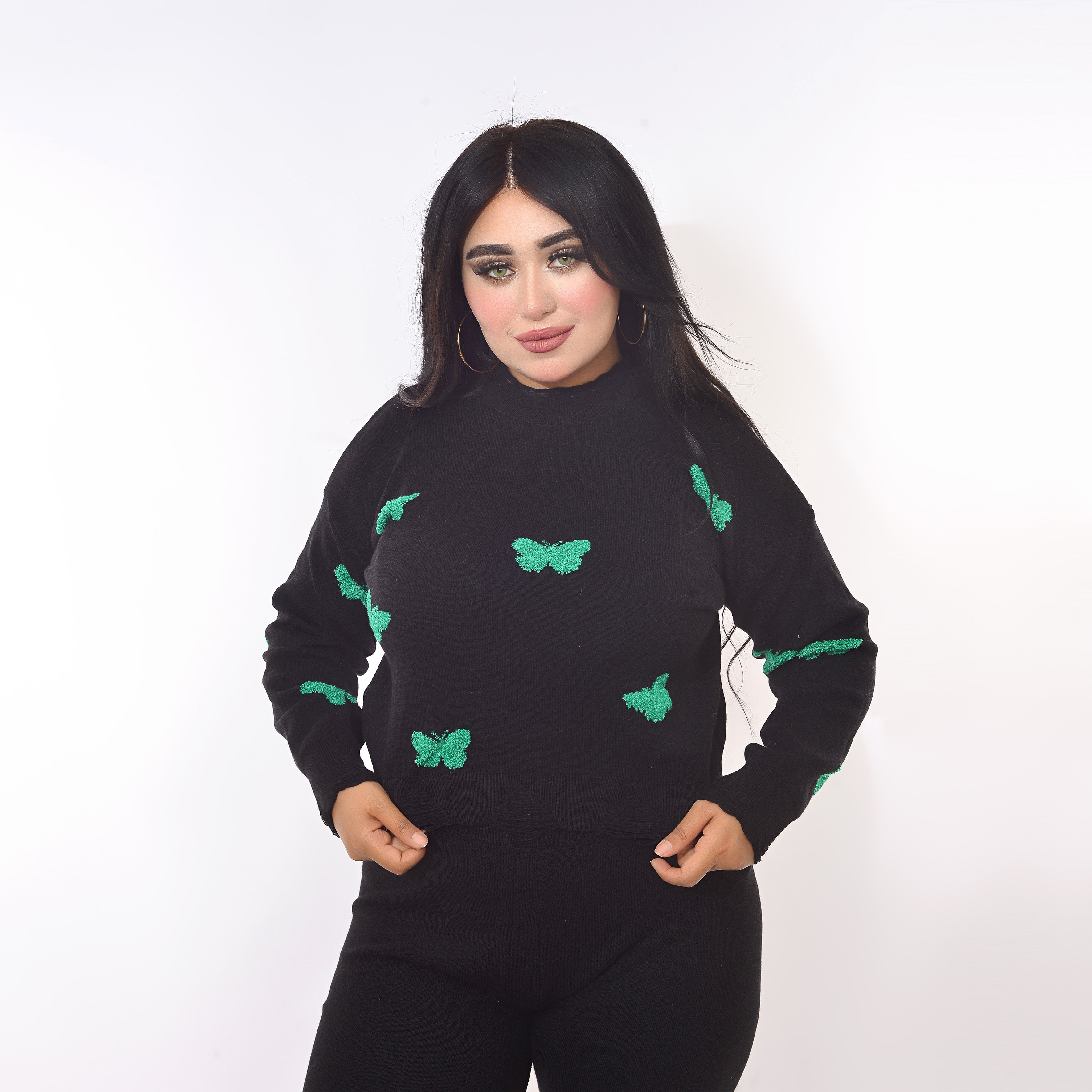 Butterfly Knit Sweater