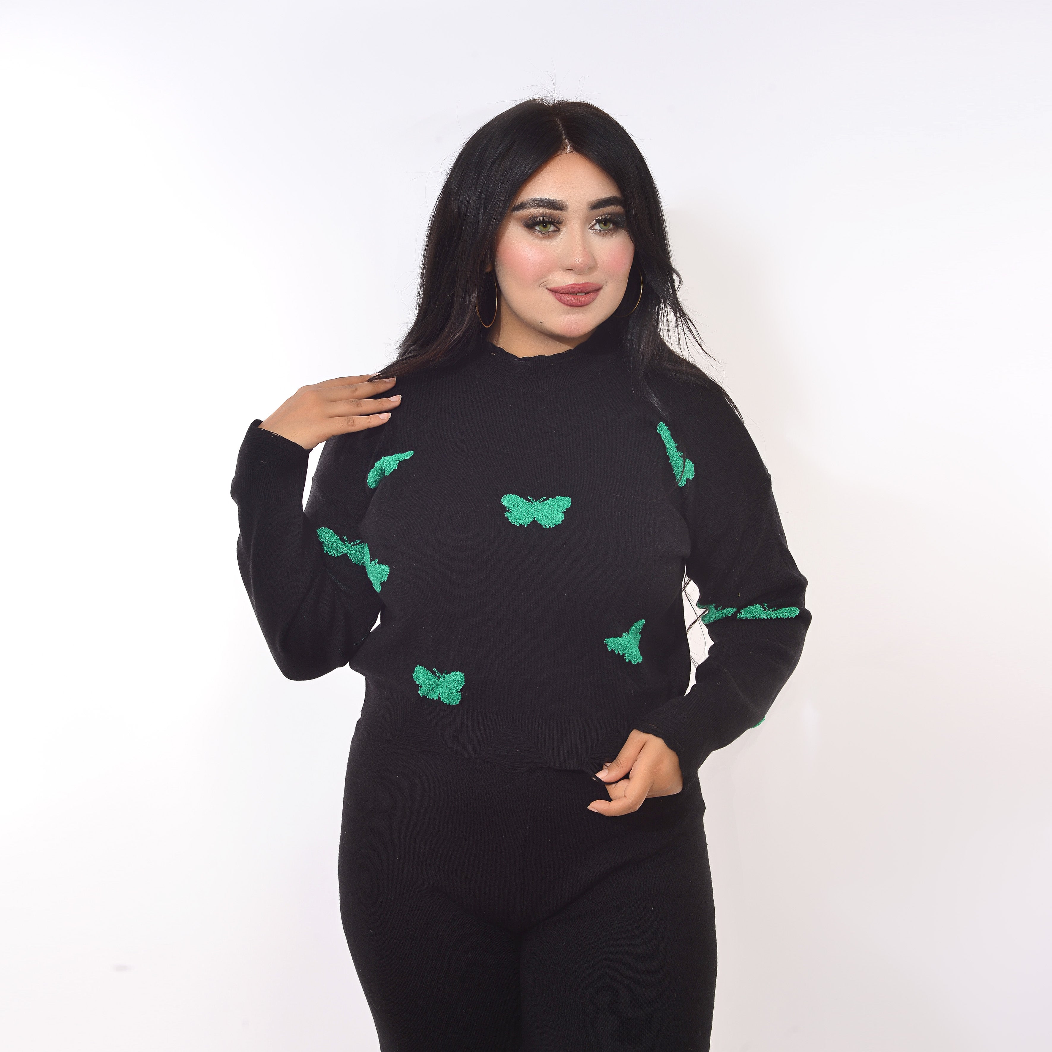 Butterfly Knit Sweater